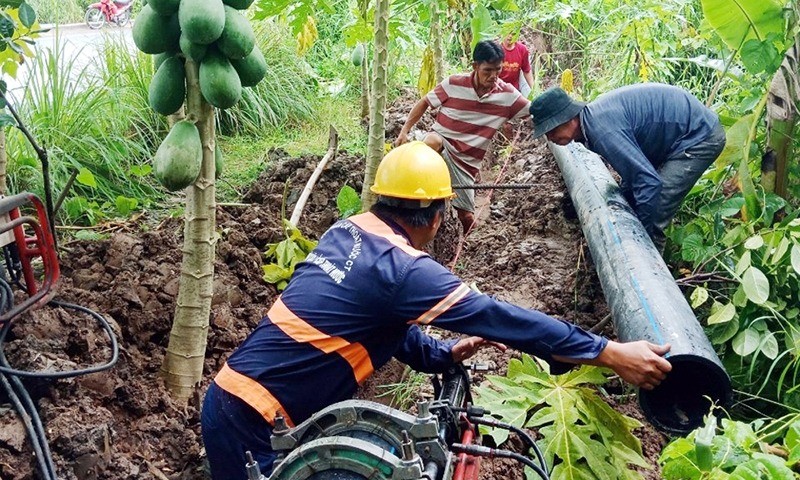 Công ty Cổ phần Cấp thoát nước Cần Thơ: Phấn đấu đạt 24,8 triệu m3 nước năm 2023