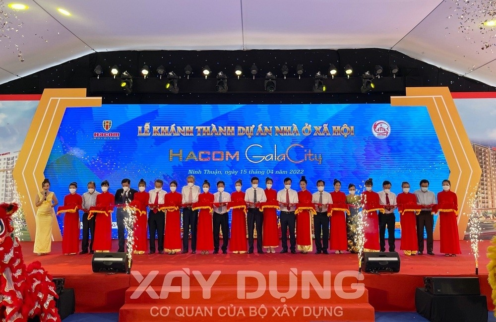 Ninh Thuận: Khánh thành dự án Nhà ở xã hội Halcom GalaCity