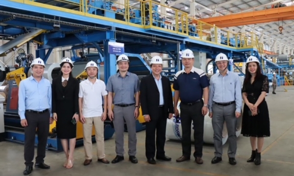 Đoàn công tác Vụ Vật liệu xây dựng khảo sát hoạt động tại Công ty Cách âm cách nhiệt Phương Nam