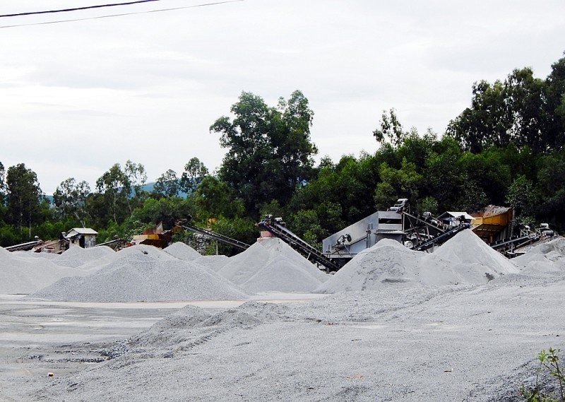 Quảng Nam: Chấn chỉnh hoạt động khai thác, chế biến đá xây dựng trên địa bàn huyện Núi Thành