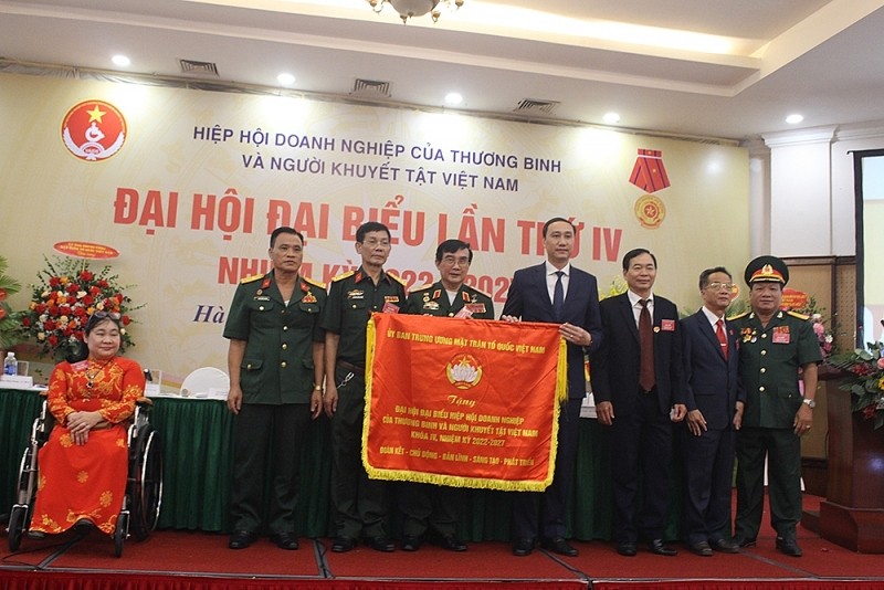 Đại hội Đại biểu Hiệp hội doanh nghiệp của thương binh và người khuyết tật Việt Nam lần thứ IV thành công tốt đẹp