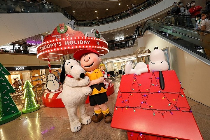 Lễ Giáng sinh sôi động nhất tại Harbour City - Trung tâm mua sắm lớn nhất Hồng Kông