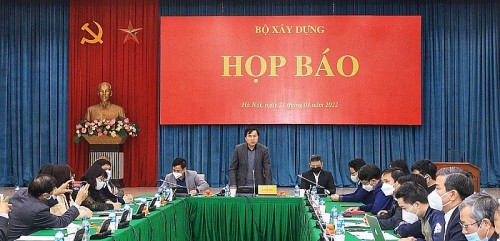 Bộ Xây dựng tổ chức họp báo đầu xuân 2022