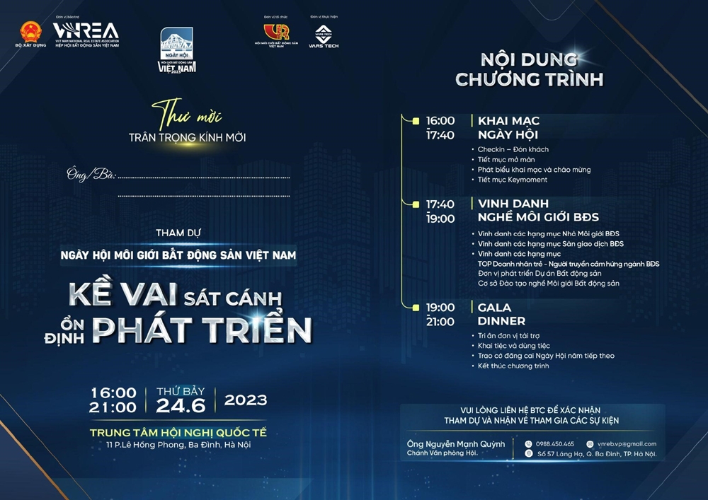 Chính thức khởi động Ngày hội Môi giới bất động sản Việt Nam 2023