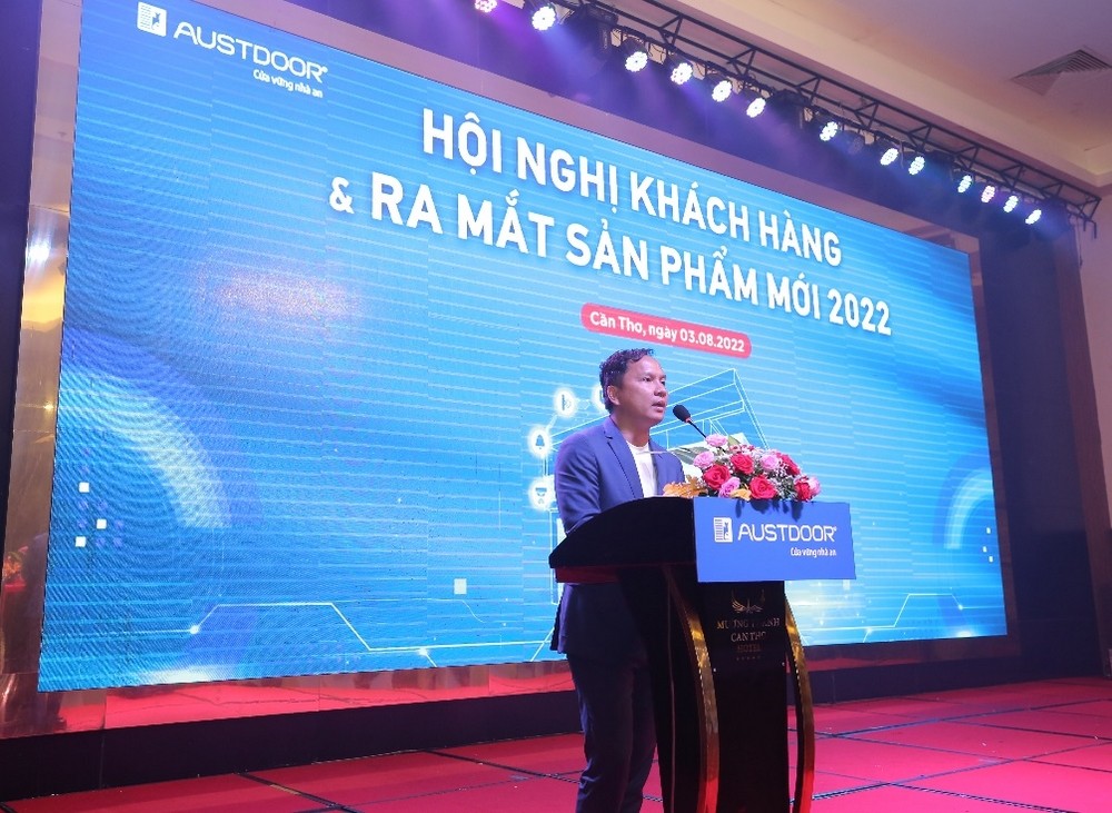 Cửa cuốn Austdoor ghi dấu ấn mạnh về công nghệ khi ra mắt sản phẩm mới tại Cần Thơ
