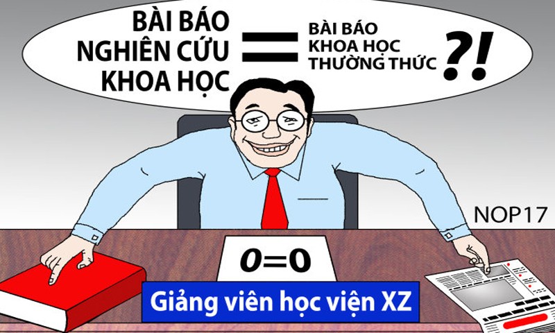 Khi bài báo khoa học trở thành... hàng hóa