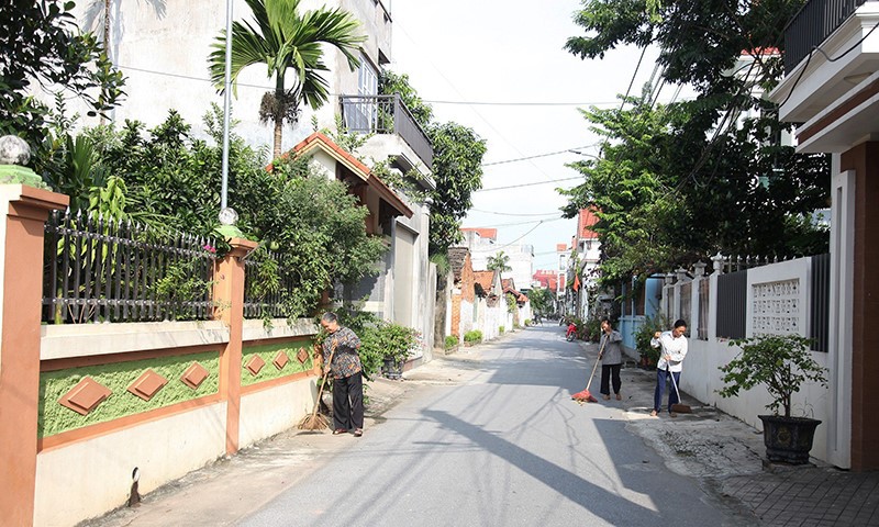 Vĩnh Tường (Vĩnh Phúc): Diện mạo xã nông thôn mới nâng cao