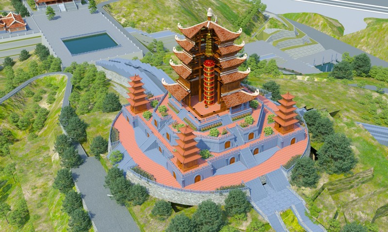 Khởi công xây dựng dự án Tháp Kim Thành tại Lào Cai