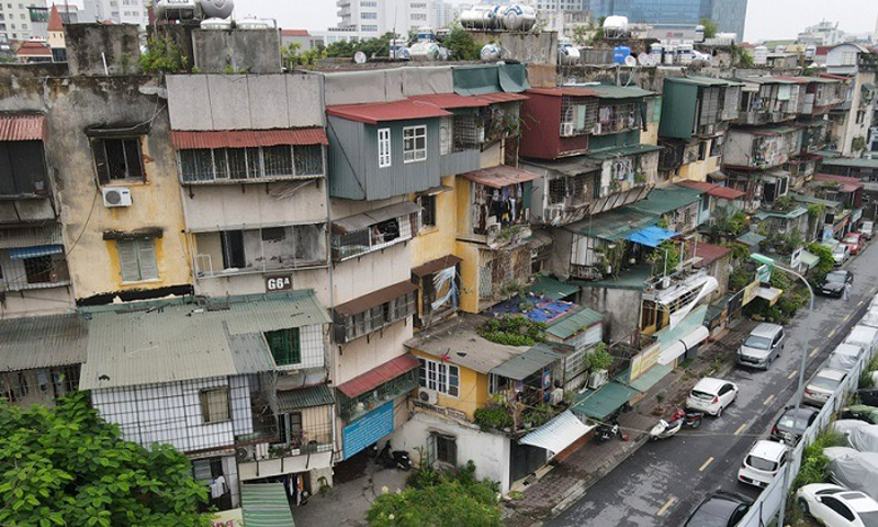 Hà Nội đôn đốc đẩy nhanh tiến độ lập quy hoạch xây dựng lại chung cư cũ