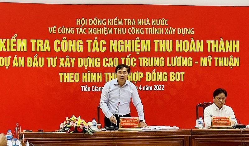 Hội đồng kiểm tra nghiệm thu các công trình trọng điểm phía Nam