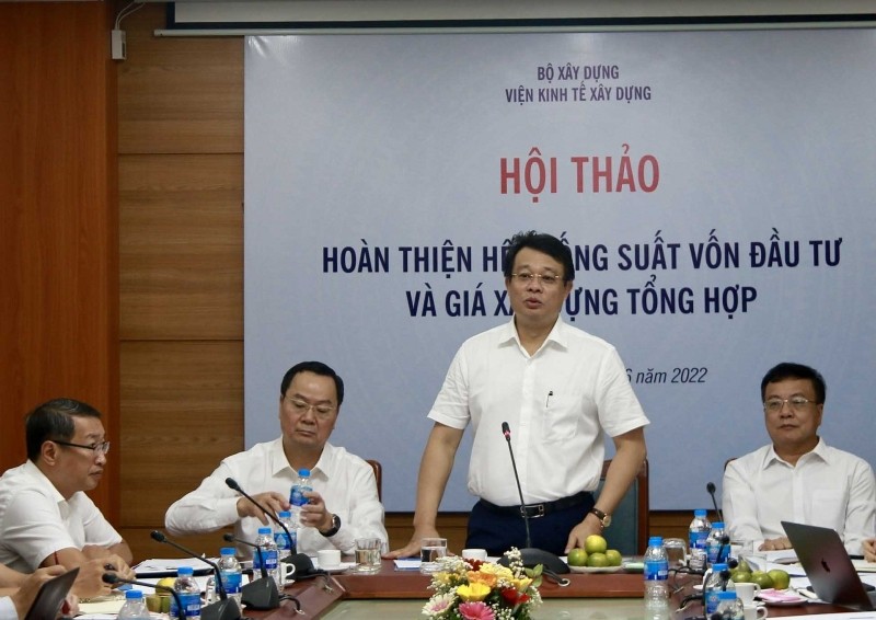 Hoàn thiện hệ thống suất vốn đầu tư và giá xây dựng tổng hợp