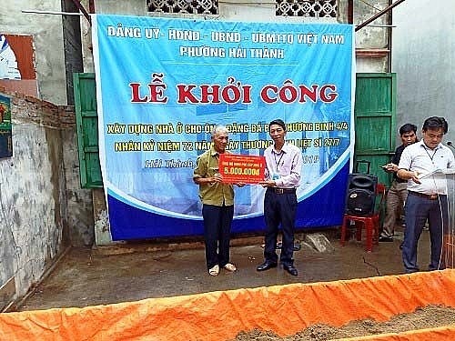 Hải Phòng: Hỗ trợ kinh phí gia đình có công với cách mạng xây mới, sửa chữa nhà