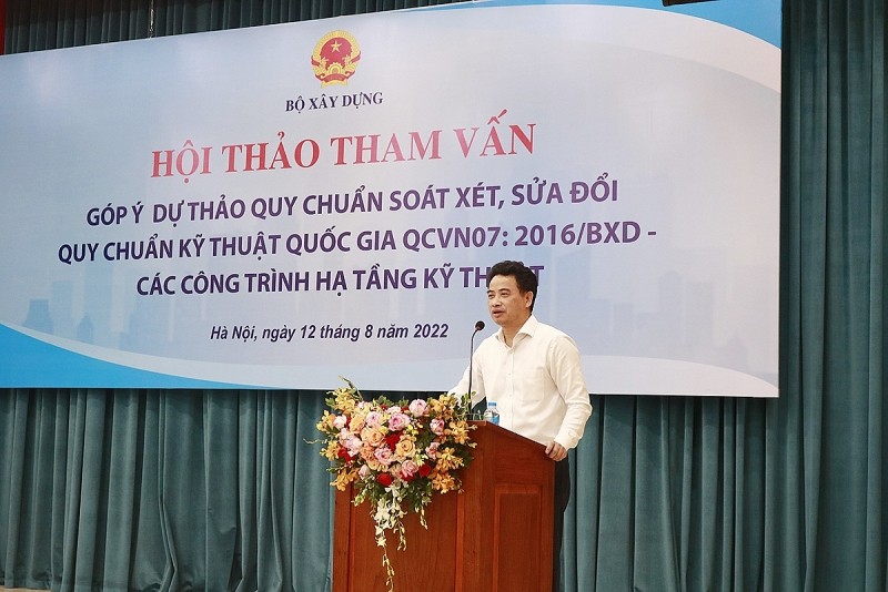 Hội thảo góp ý Dự thảo sửa đổi QCVN 07:2016/BXD về công trình hạ tầng kỹ thuật