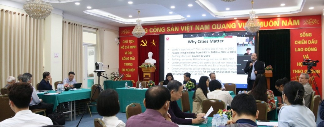 Hướng tới môi trường xây dựng tuần hoàn và các-bon thấp